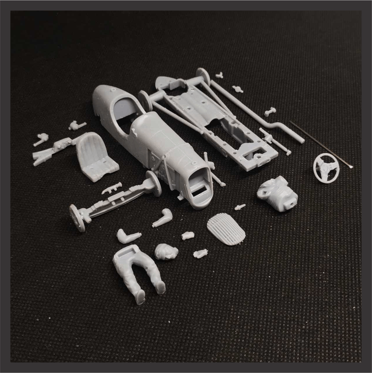 VSC-002 24Bkit - “La Negrita” - Juan M. Fangio 1947 (versión original: motor Chevrolet ) - Imagen 7