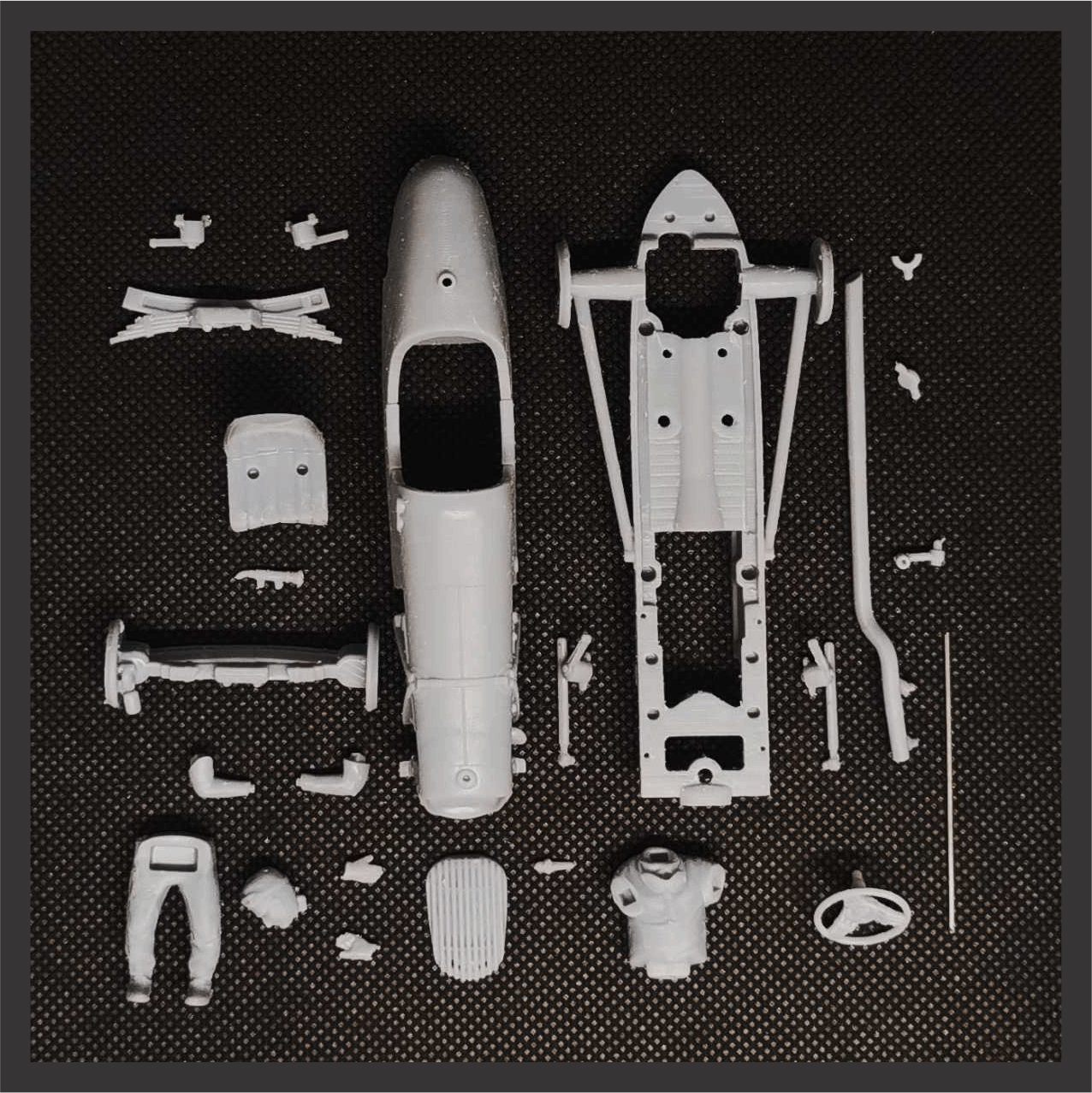 VSC-002 24Bkit - “La Negrita” - Juan M. Fangio 1947 (versión original: motor Chevrolet ) - Imagen 6