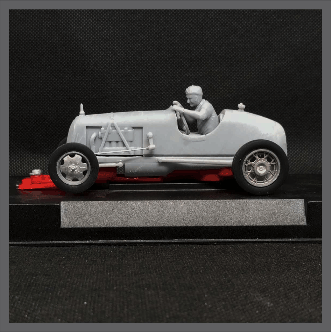 VSC-002 - E-fk32 - “La Negrita” - Juan M. Fangio 1947 (versión original: motor Chevrolet ) - Imagen 6