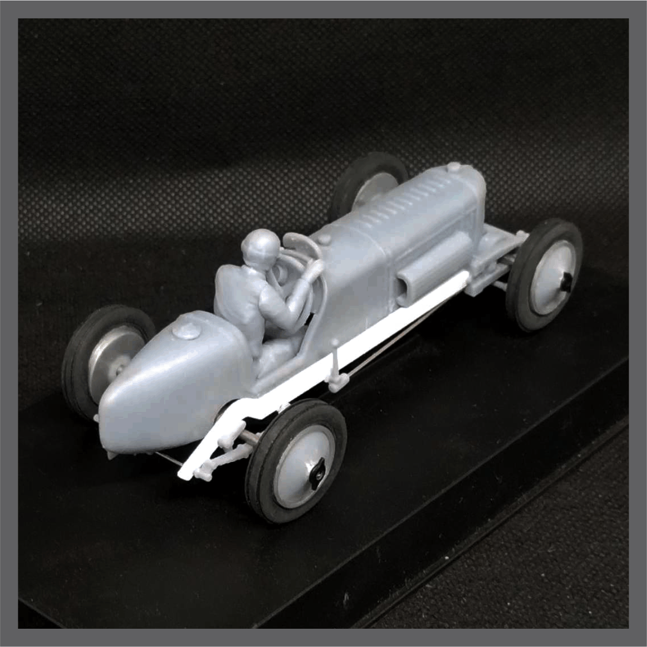 VSC-003 - E-fk32 - Miller "Packard Cable" Spl - 1929 Monthlery Francia- Leon Duray - record de velocidad - Imagen 6