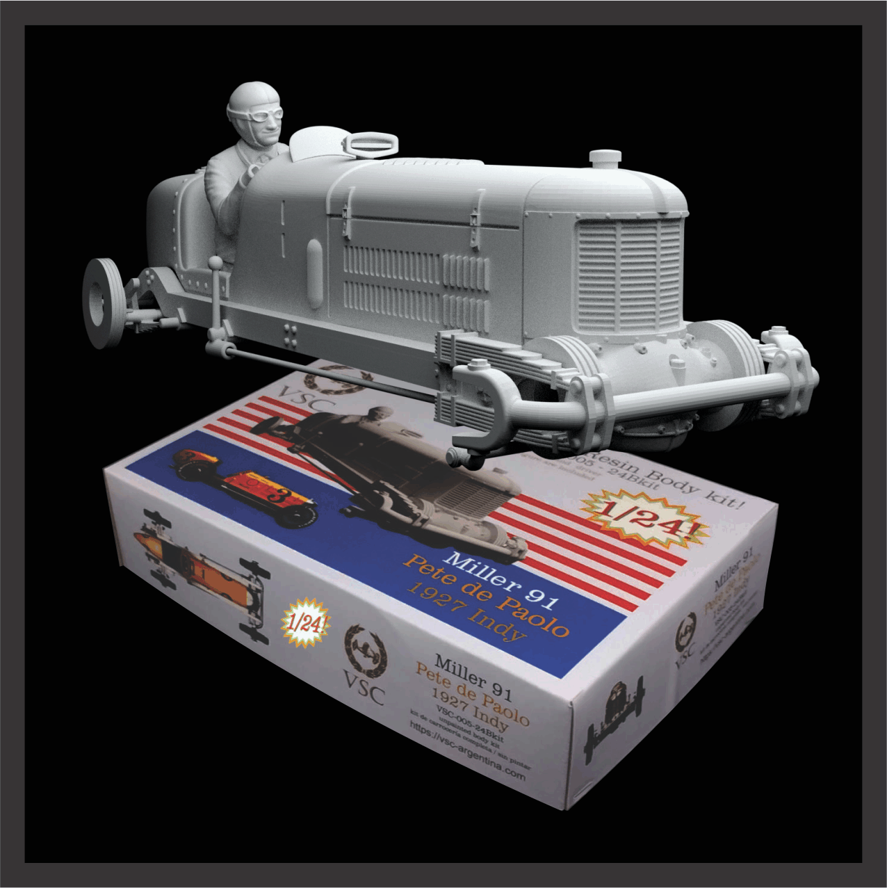 VSC-005 24Bkit - Miller “Perfect Circle “ - Indianápolis 1927 - Peter de Paolo