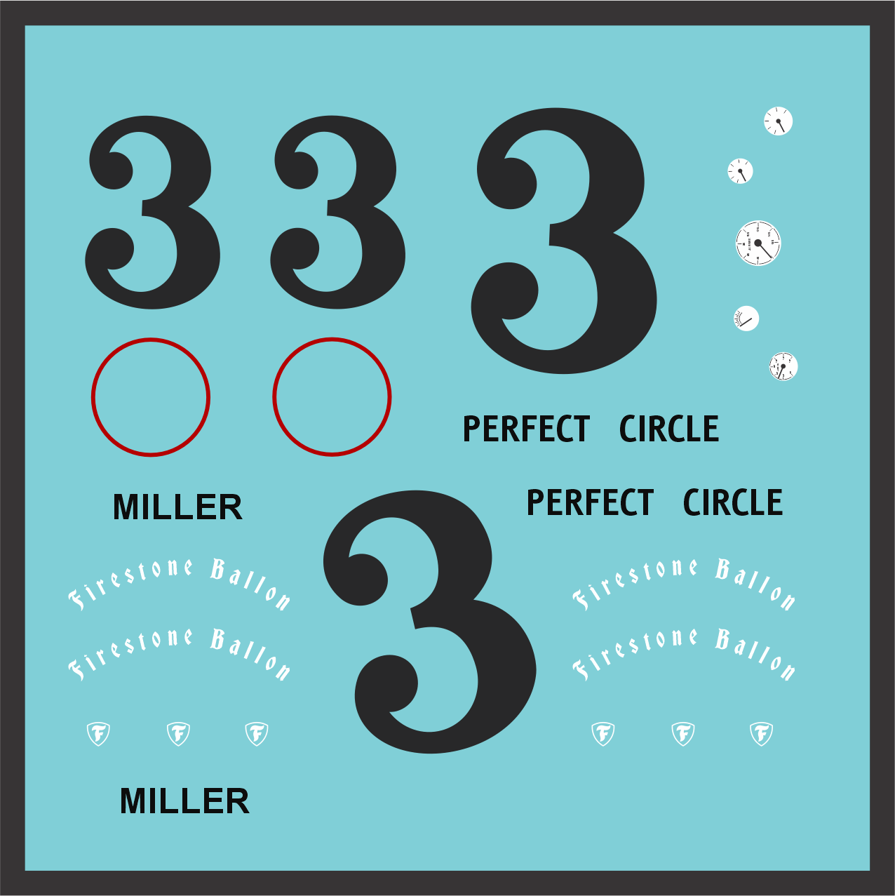 VSC-005 24Bkit - Miller “Perfect Circle “ - Indianápolis 1927 - Peter de Paolo - Imagen 8