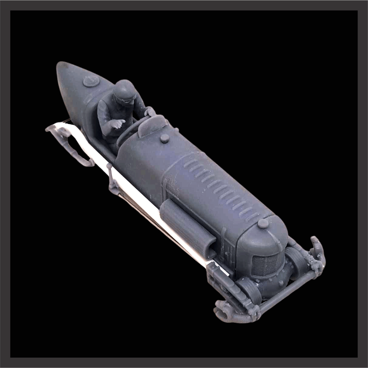 VSC-003 24Bkit - Miller "Packard Cable" Spl - 1929 Monthlery Francia- Leon Duray record de velocidad - Imagen 3