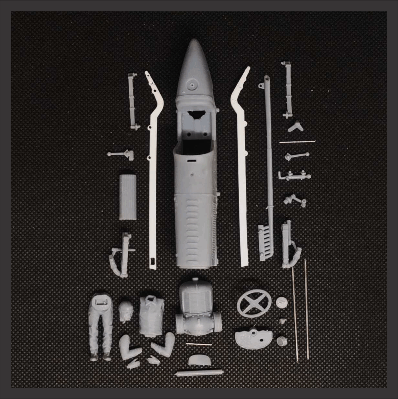 VSC-003 24Bkit - Miller "Packard Cable" Spl - 1929 Monthlery Francia- Leon Duray record de velocidad - Imagen 7